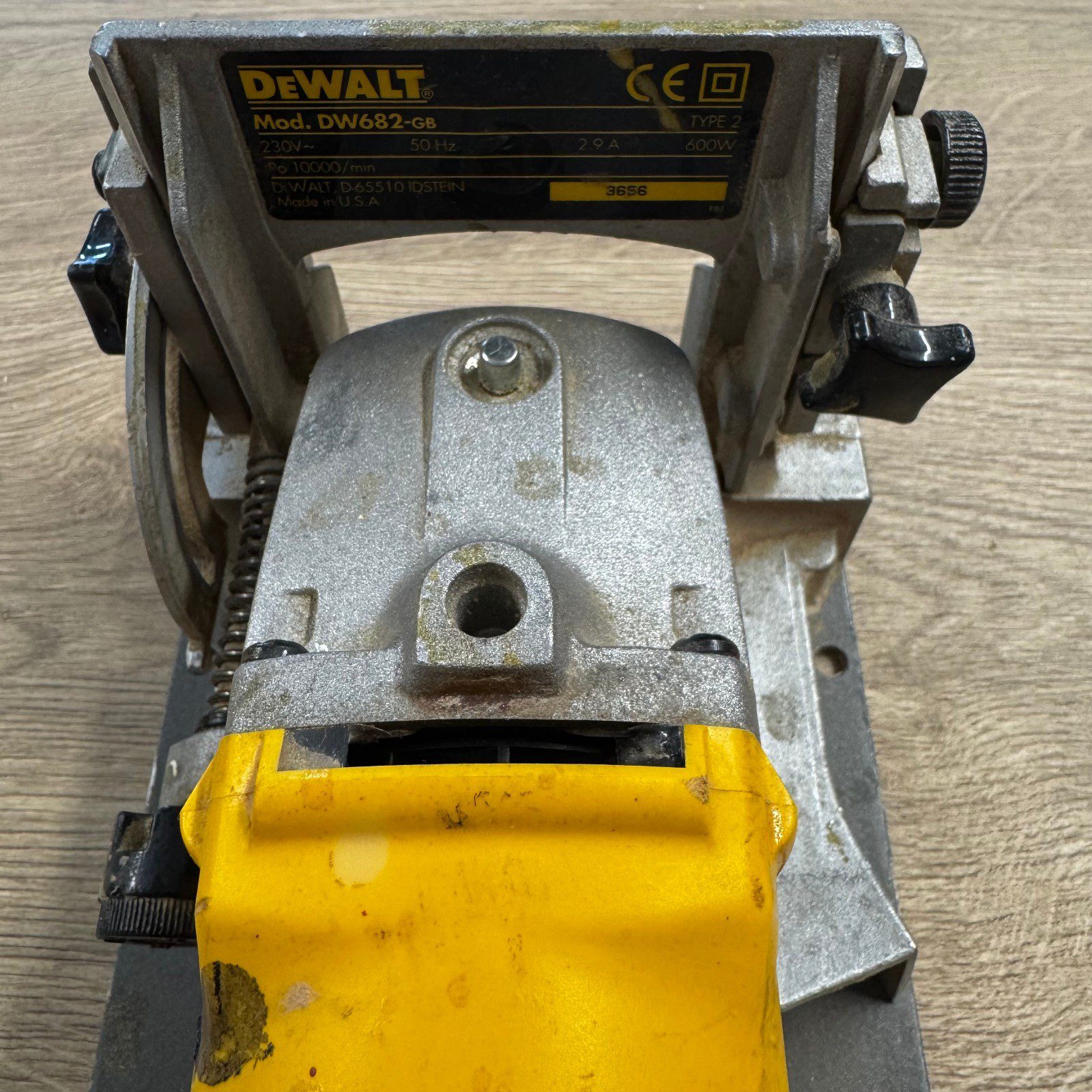 DeWalt DW682GB Biscuit Jointer 600W Plate Joiner 240V With Case - Image 10