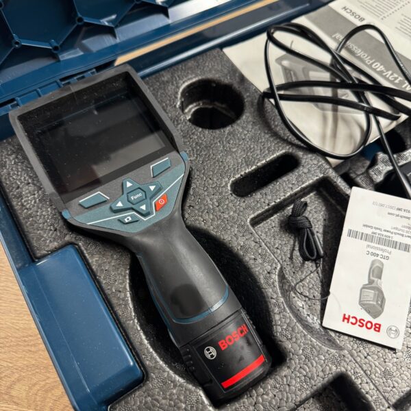 Bosch GTC 400 C Professional Thermal Camera 12V Imager Charger Case Used