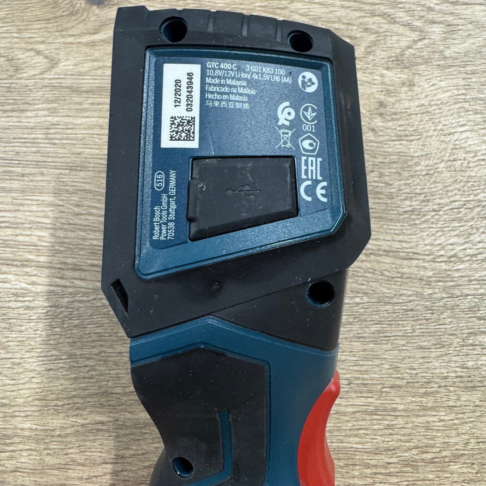 Bosch GTC 400 C Professional Thermal Camera 12V Imager Charger Case Used - Image 9