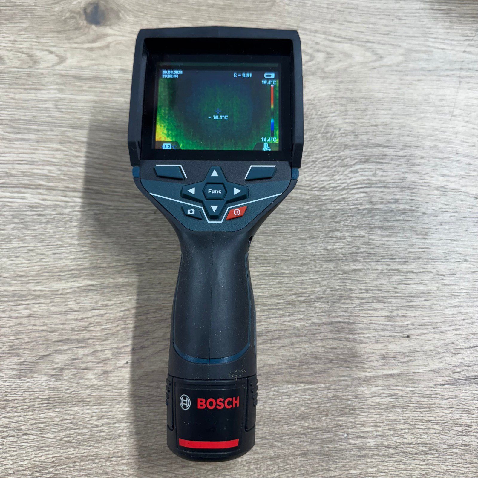 Bosch GTC 400 C Professional Thermal Camera 12V Imager Charger Case Used - Image 10