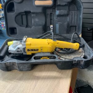 DeWalt DWE492-LX 110V 230mm Angle Grinder 2200W Case Blades Used