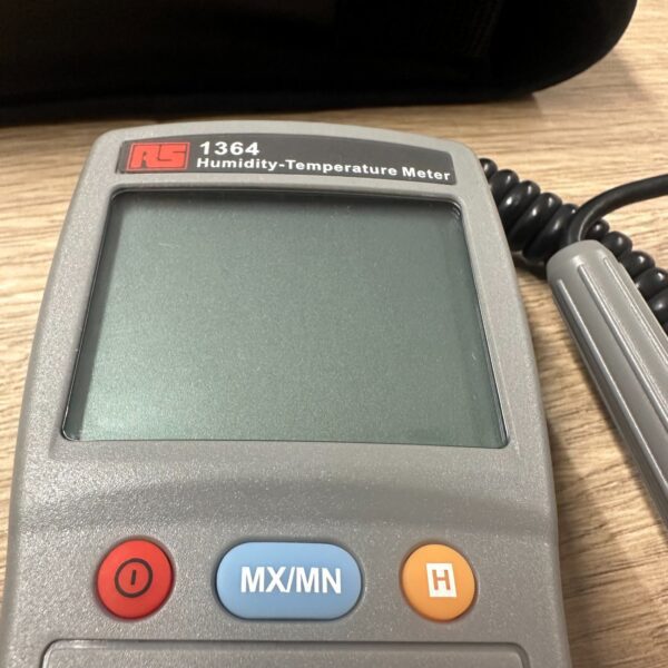 RS 1364 Humidity Temperature Meter Hygrometer with Probe & Case Refurbished Unit