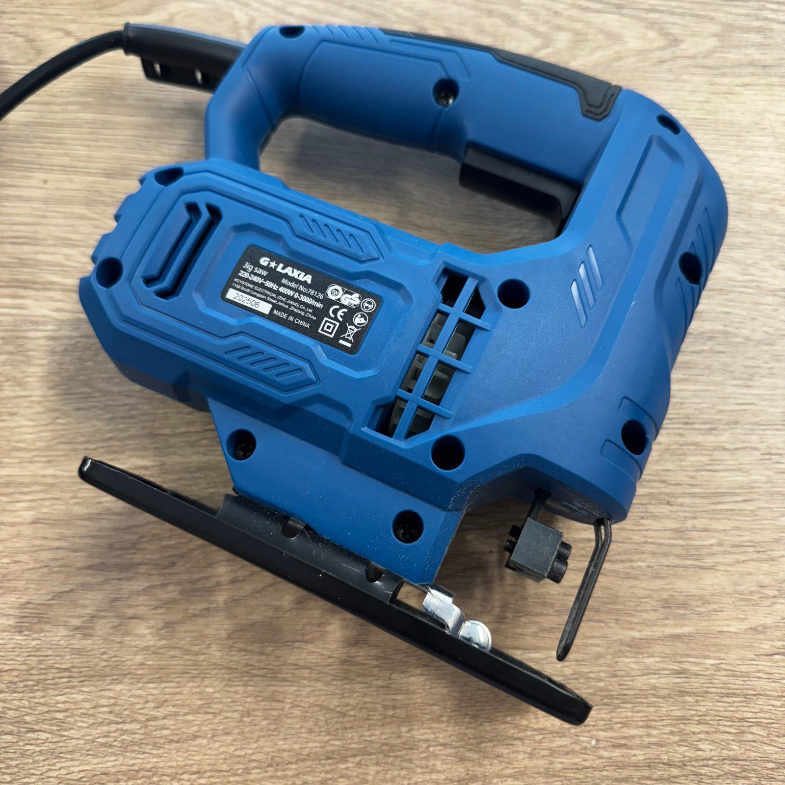 GALAXIA 400W Jigsaw 220-240V Pendulum Action Electric Jigsaw Used With Box - Image 2