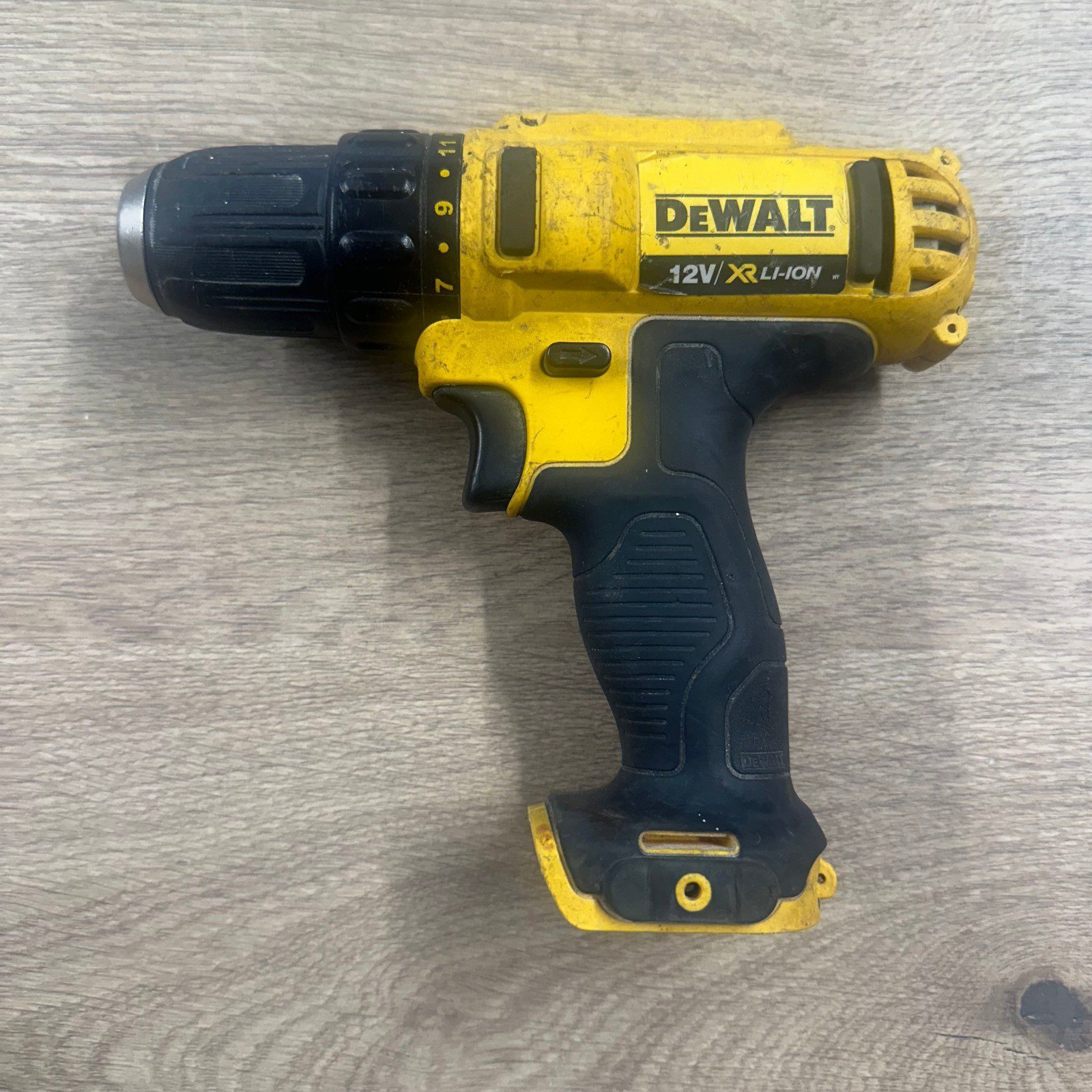 DeWalt DCD710 10.8V 12V XR Li-Ion Drill Driver Bare Unit Used - Image 1