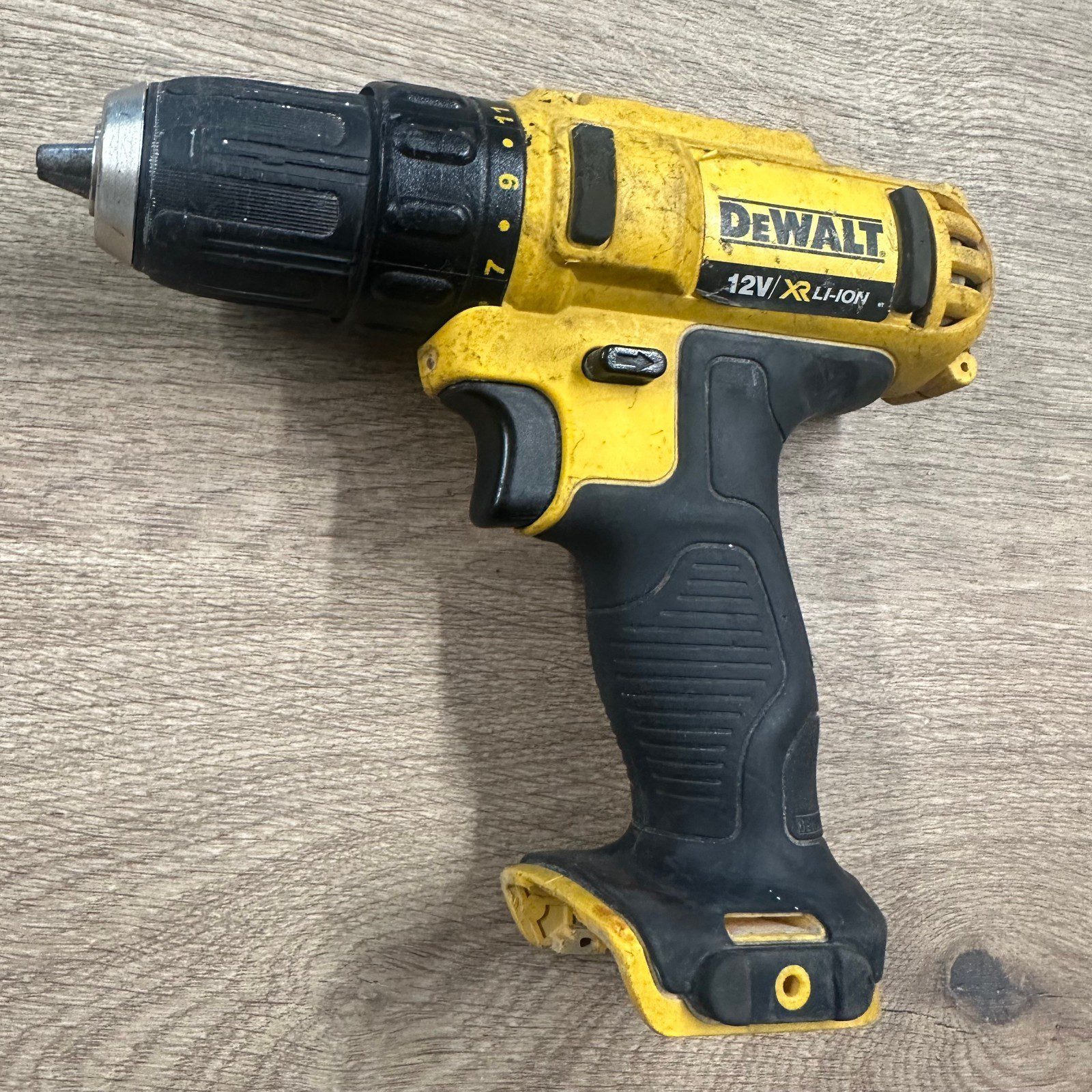 DeWalt DCD710 10.8V 12V XR Li-Ion Drill Driver Bare Unit Used - Image 9