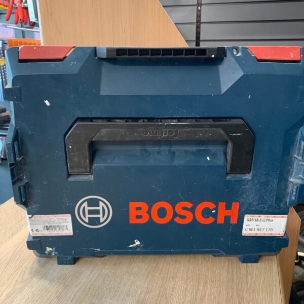 Bosch GSB 18-2-LI Plus 18V Combi Drill Body Case Driver Bit Set Used