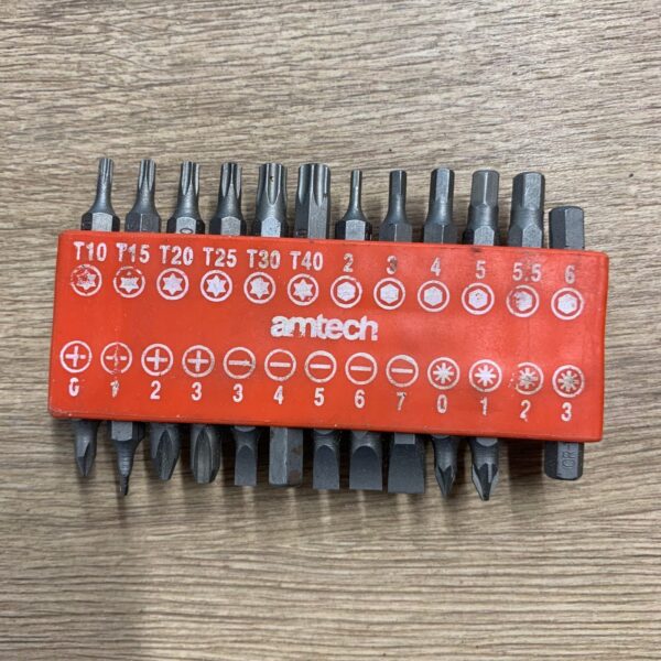 Bosch GSB 18-2-LI Plus 18V Combi Drill Body Case Driver Bit Set Used