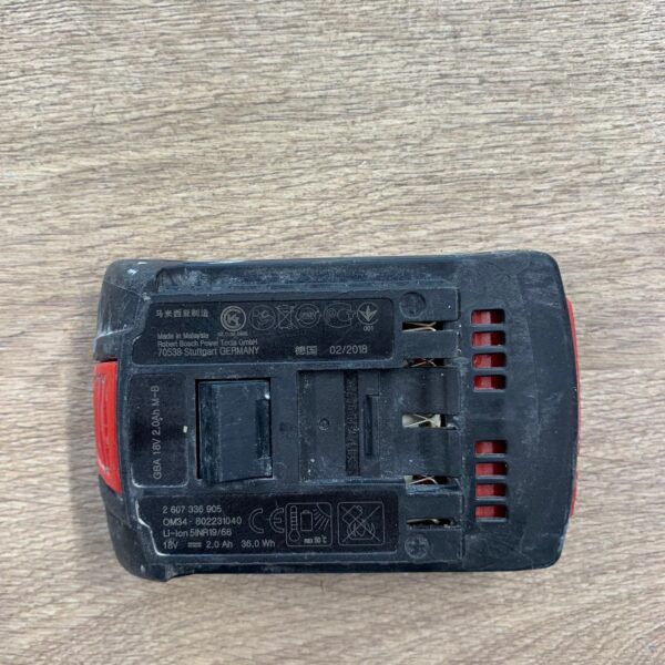 Bosch Professional 18v GBA 2.0Ah Li-Ion Battery AmpShare Bosch Professional