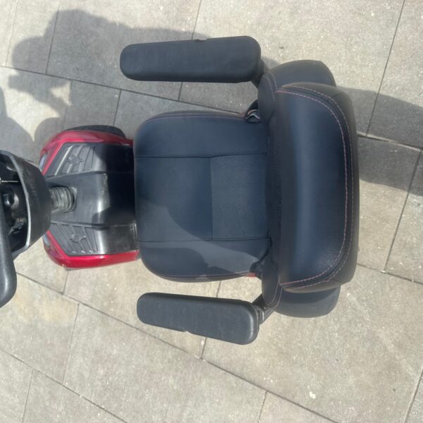 Kymco Agility 8mph Mobility Scooter Red Silver 4 Wheel New Batteries