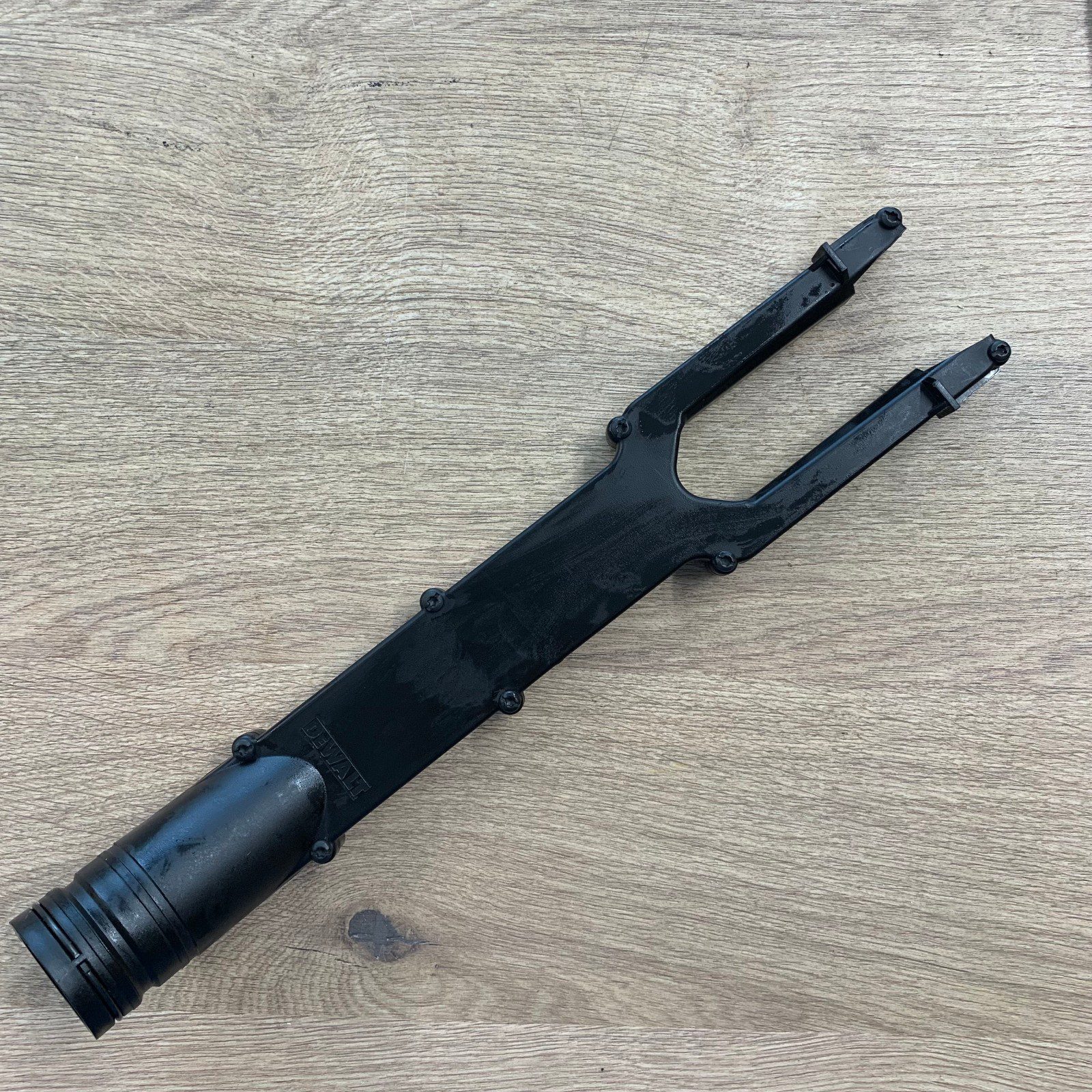 DeWalt Dust Extraction Adaptor Attachment Black Plastic Used Spare Part - Image 1
