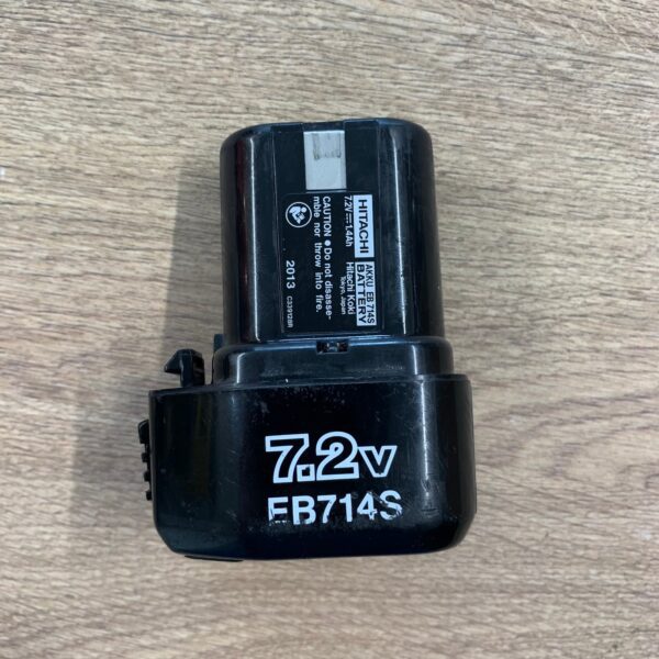 Hitachi EB714S 7.2V 1.4Ah Ni-Cd Battery Pack For Hitachi Koki Tools Used