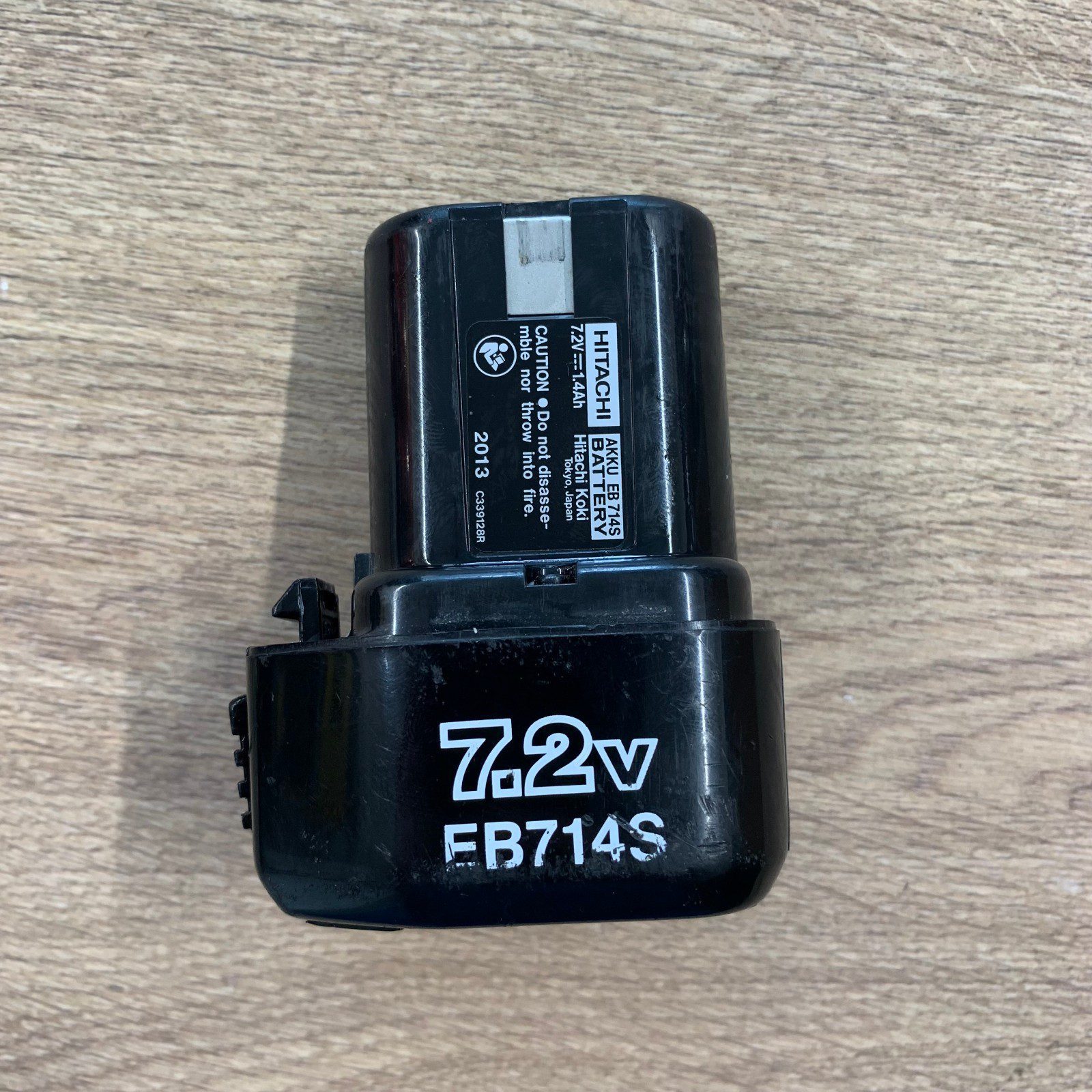 Hitachi EB714S 7.2V 1.4Ah Ni-Cd Battery Pack For Hitachi Koki Tools Used - Image 1
