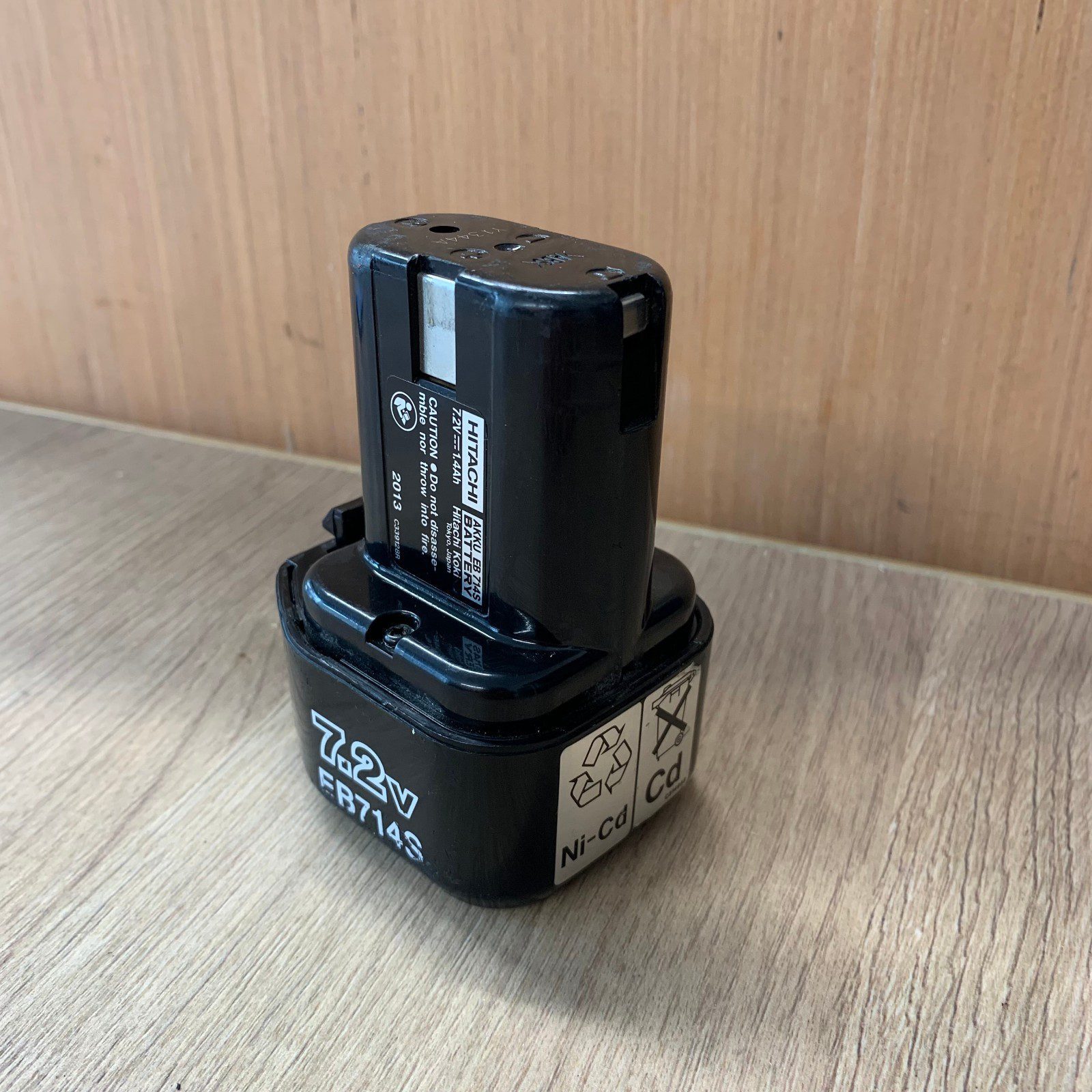 Hitachi EB714S 7.2V 1.4Ah Ni-Cd Battery Pack For Hitachi Koki Tools Used - Image 8