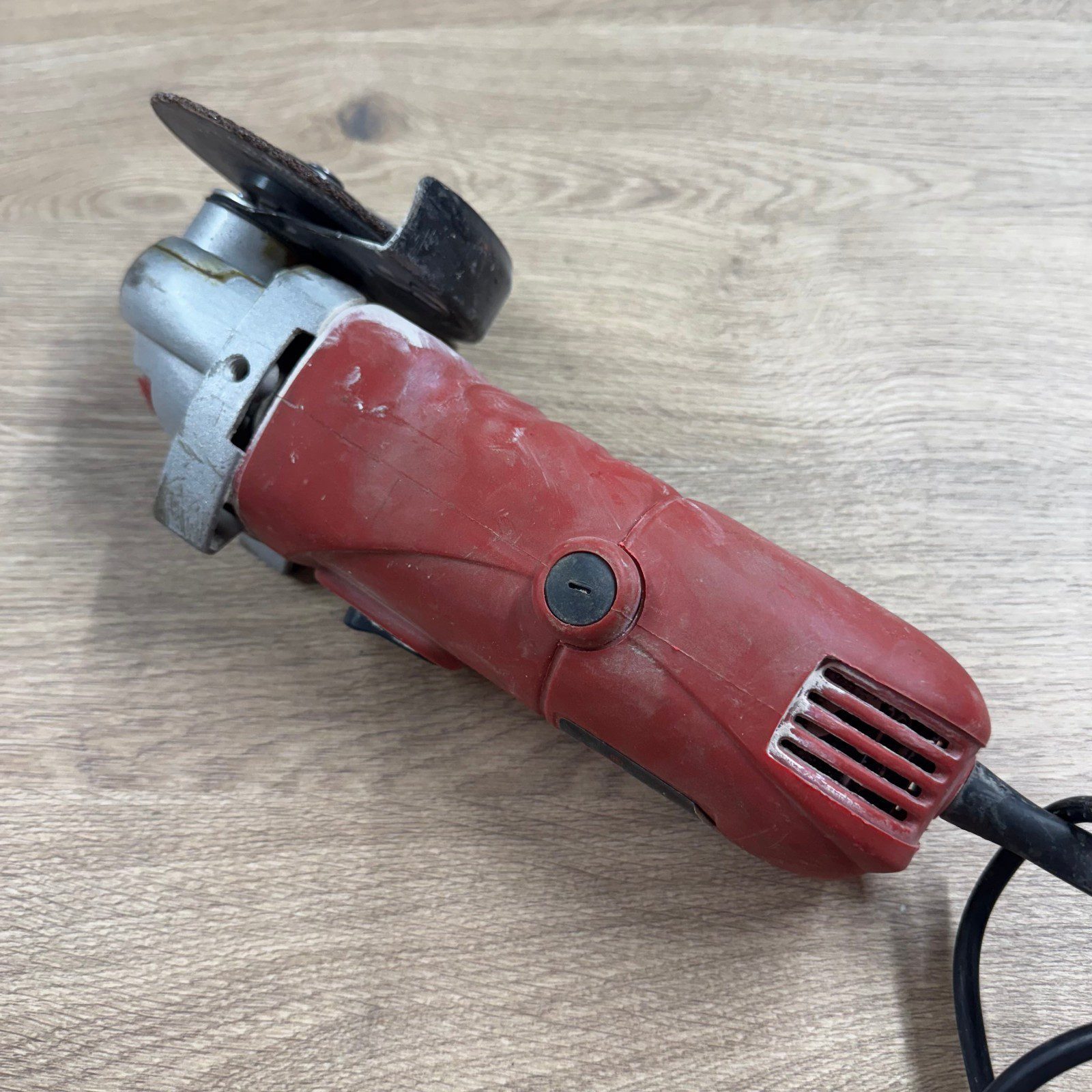 Power Devil 800W Angle Grinder 230V Used With Case Handle Spanner & Discs - Image 11