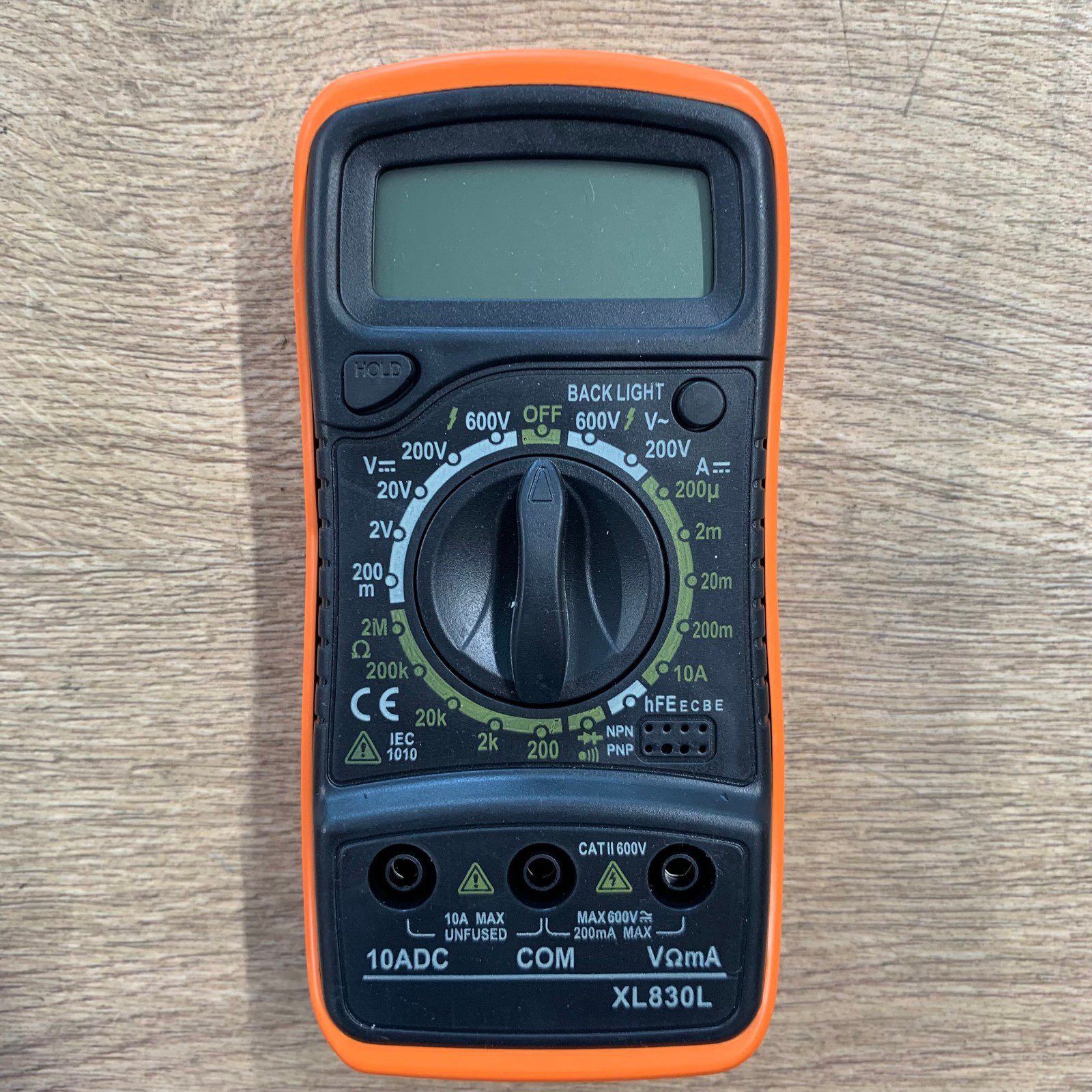 Excel XL830L Digital Multimeter Tester Wth Leads Boxed Voltage Current Ohm Meter - Image 7