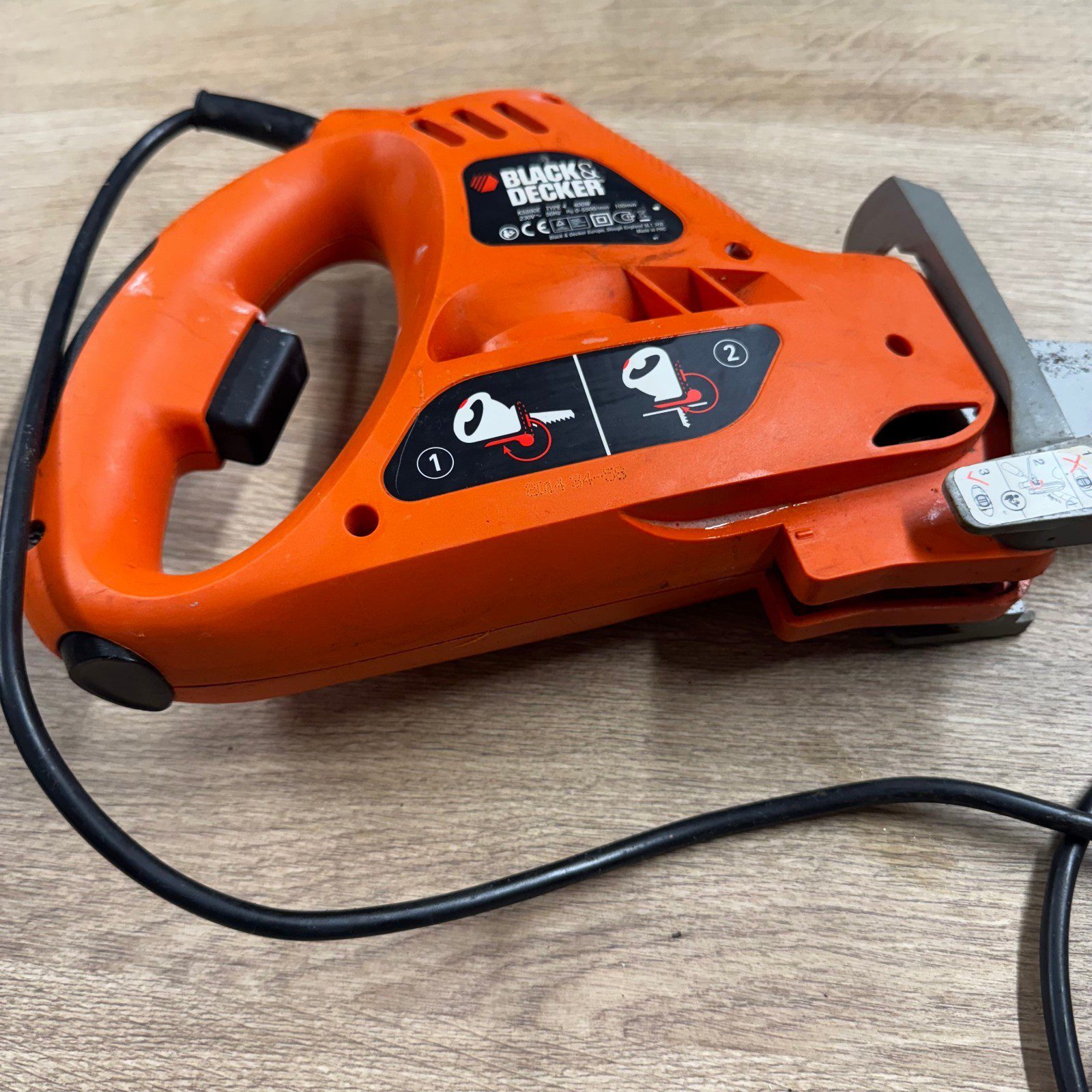 Black Decker KS890E Scorpion Saw 400W Electric Multi Saw 240V Corded Used Tool - Image 3