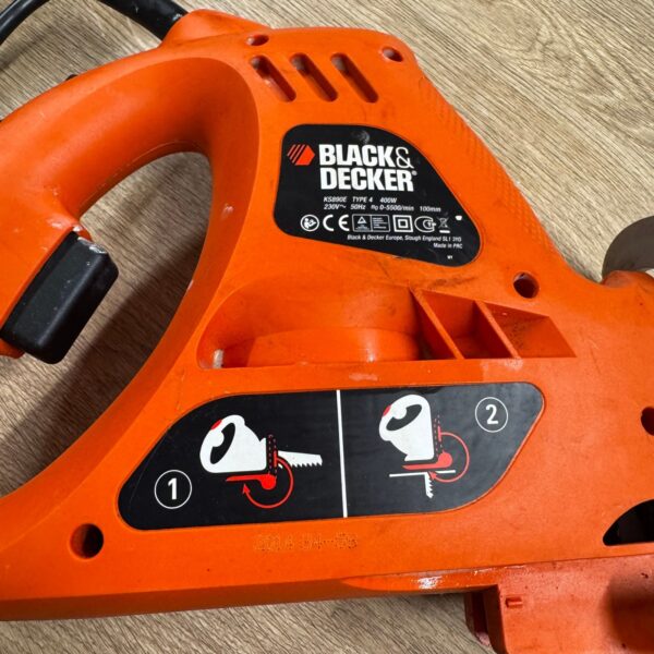 Black Decker KS890E Scorpion Saw 400W Electric Multi Saw 240V Corded Used Tool