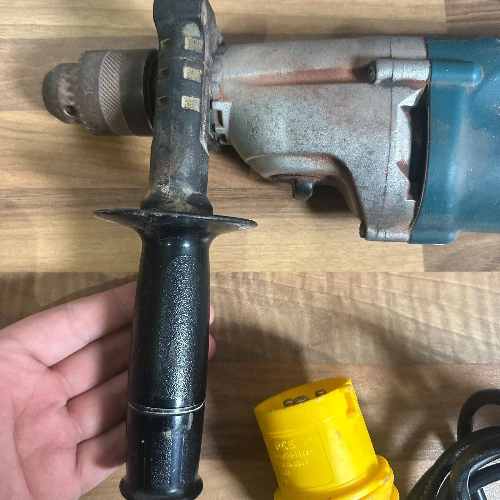 Makita HP2050F Hammer Drill 110V 720W 2 Speed Keyed Chuck With Case Handle - Image 17