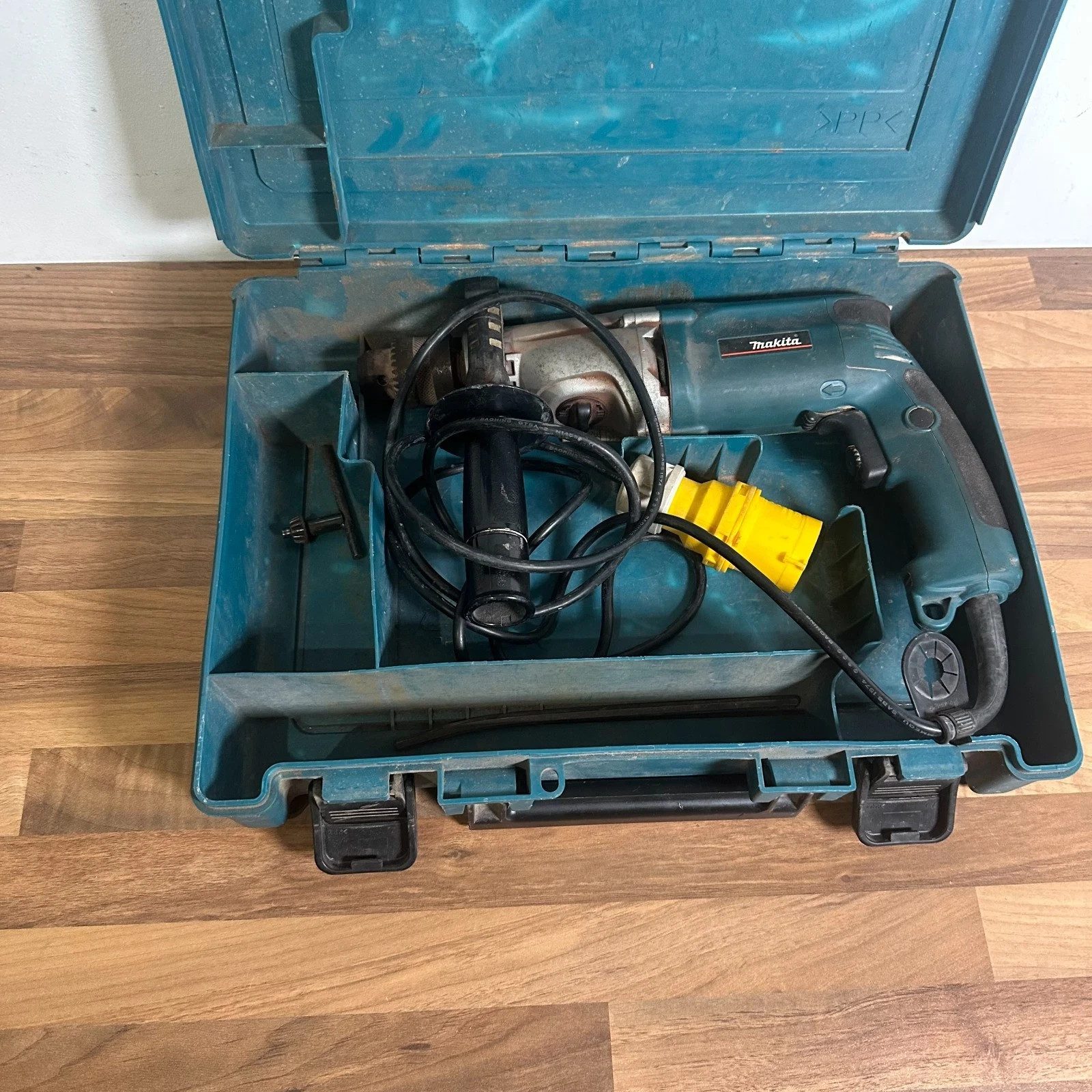 Makita HP2050F Hammer Drill 110V 720W 2 Speed Keyed Chuck With Case Handle - Image 19