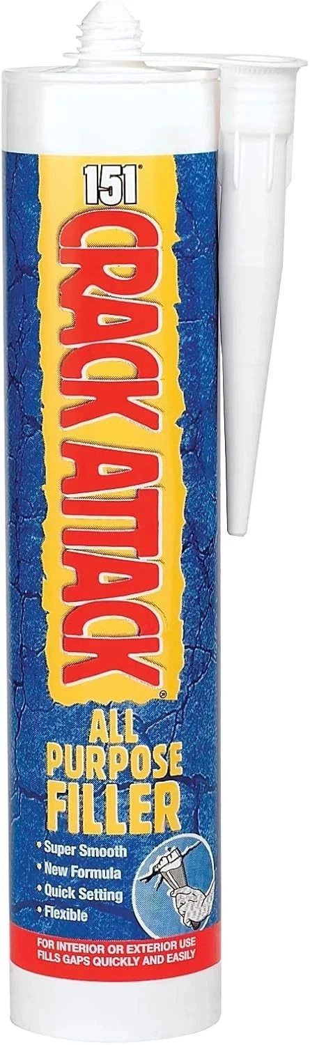 151 Crack Attack All Purpose Filler 310ml Interior Exterior Repair