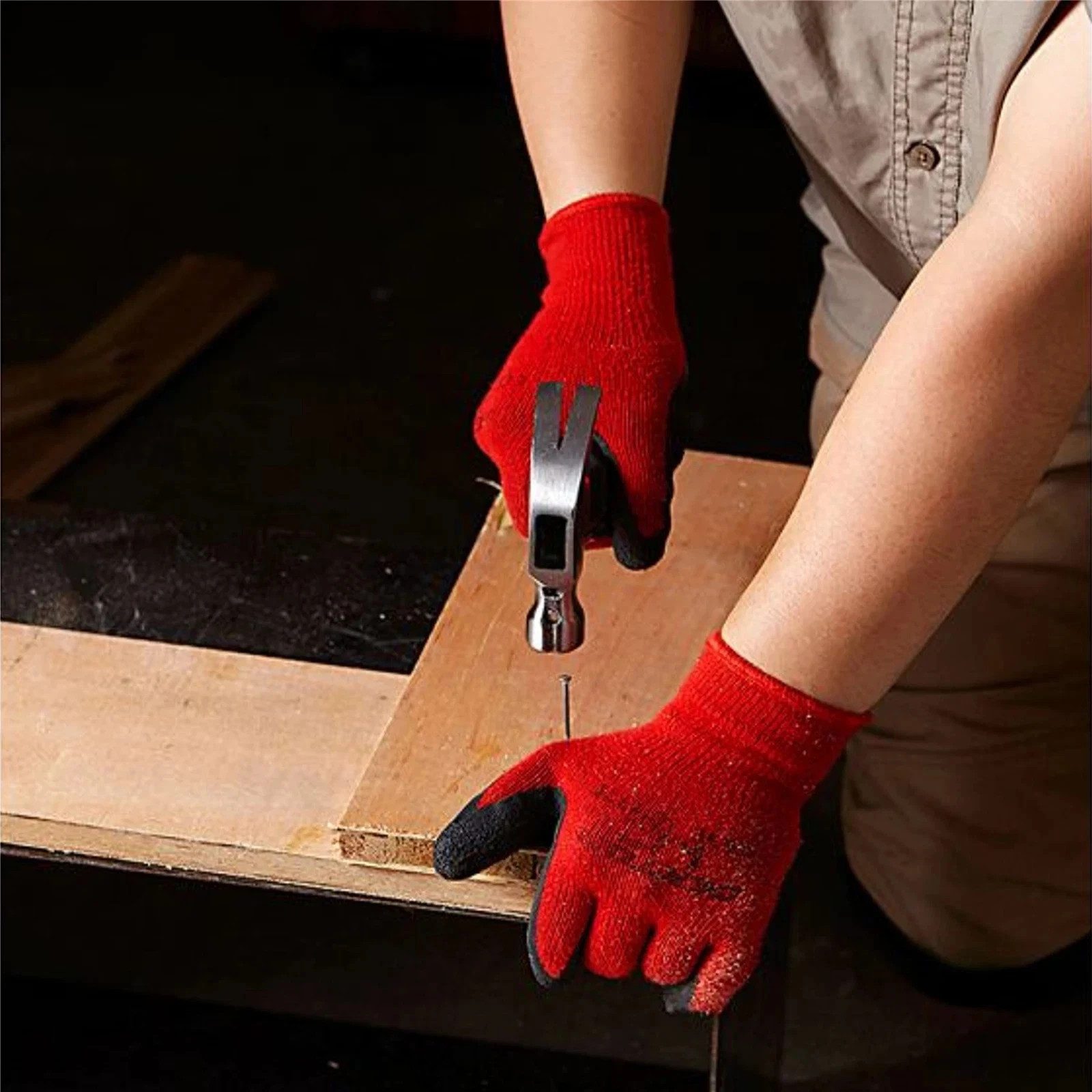 Dekton Nitrile Coated Work Working Gloves High Ultra Grip Glove M L XL - Image 4