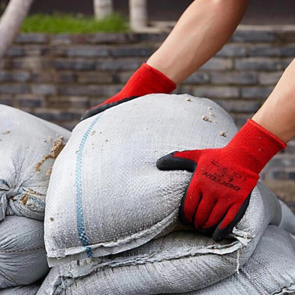 Dekton Latex Coated Work Gloves – Heavy Duty Working Gloves M/L/XL Sizes