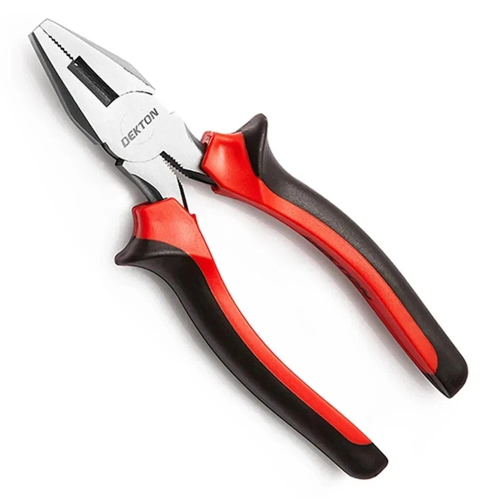 Dekton 6 Inch Combination Pliers Drop Forged Anti Slip Handle DIY Tool - Image 2