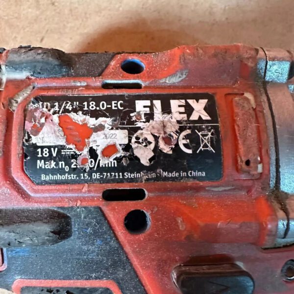 Flex 18V Impact Driver Brushless 1/4" 237Nm ID18.0-EC Bare Unit Tool Kit