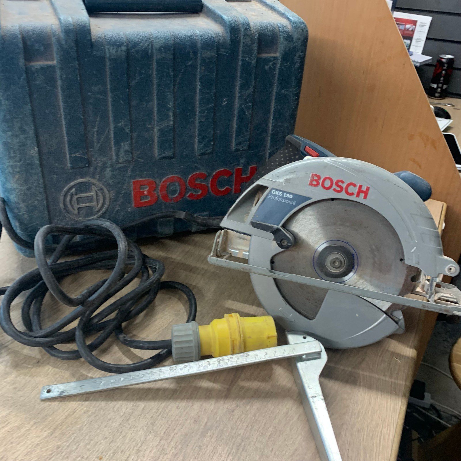 Bosch GKS 190 Professional 110V 190mm Circular Saw With Case Used - Image 1