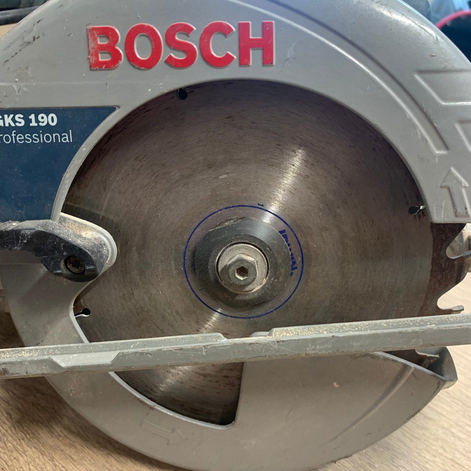 Bosch GKS 190 Professional 110V 190mm Circular Saw With Case Used - Image 7
