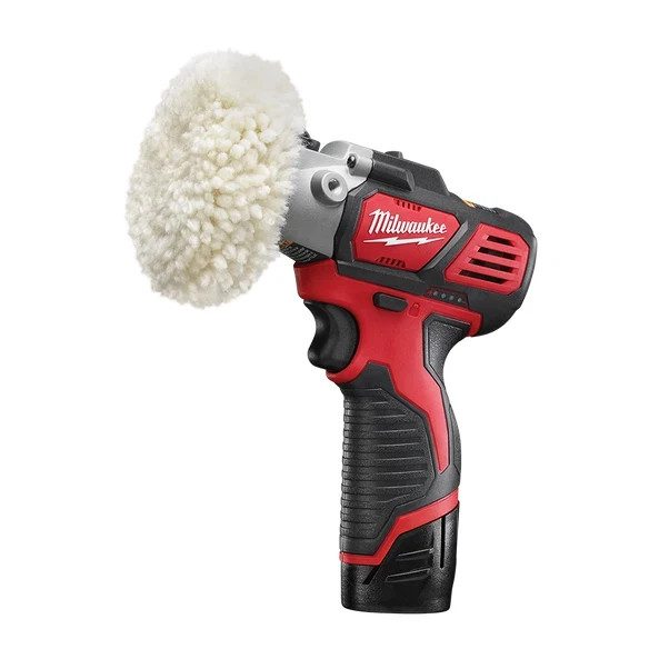 Milwaukee M12BPS-421X M12 Compact Polisher & Detail Sander, 2x Battery & Charger