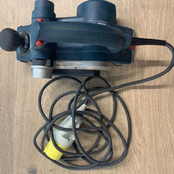 Bosch GHO 26-82 Professional 110V Corded Planer With Case Accessories Used