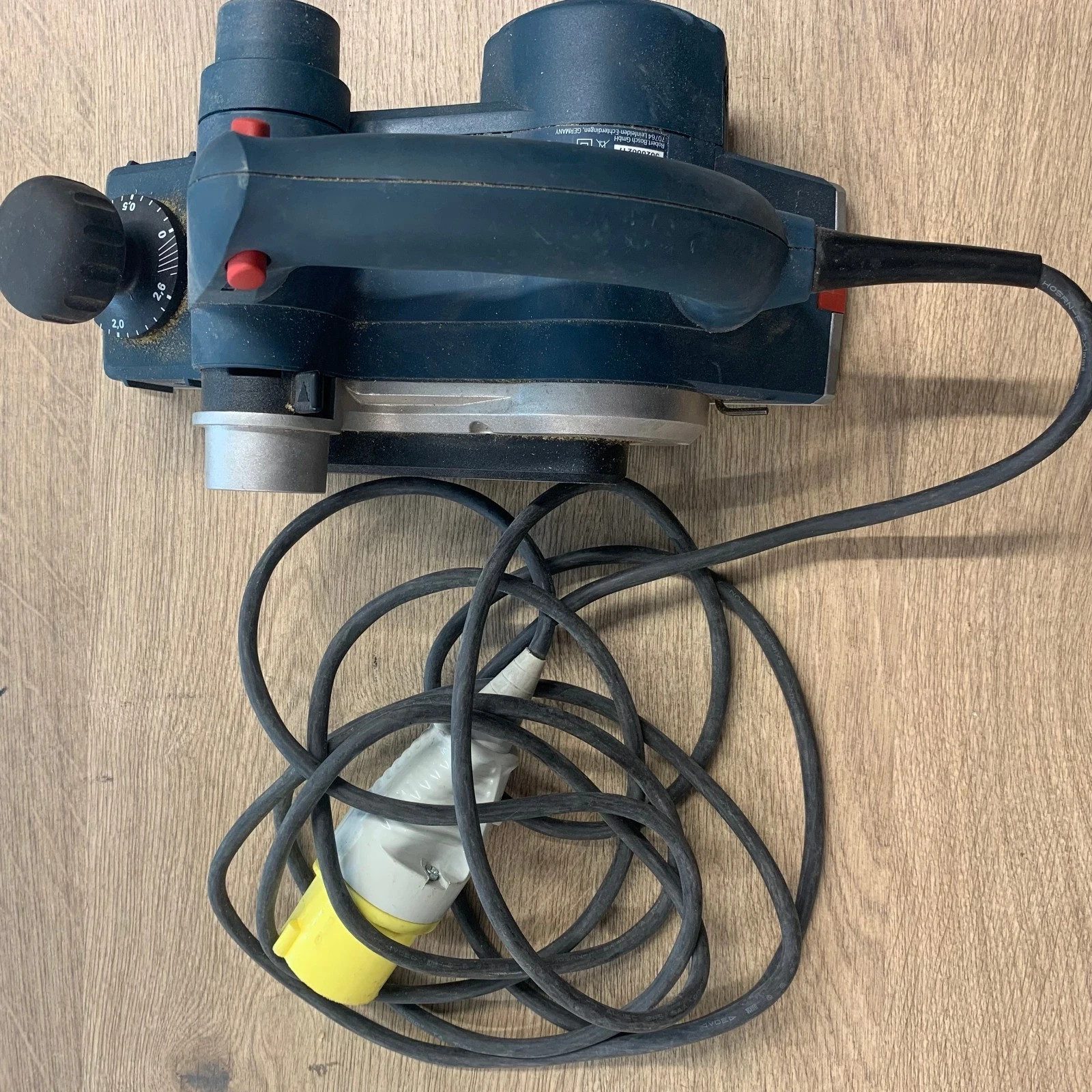 Bosch GHO 26-82 Professional 110V Corded Planer With Case Accessories Used - Image 12