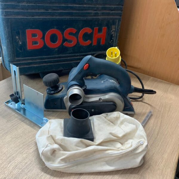 Bosch GHO 26-82 Professional 110V Corded Planer With Case Accessories Used