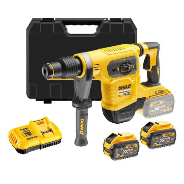 DeWalt DCH481X2-GB 54V XR FlexVolt Brushless SDS Hammer Drill Kit New