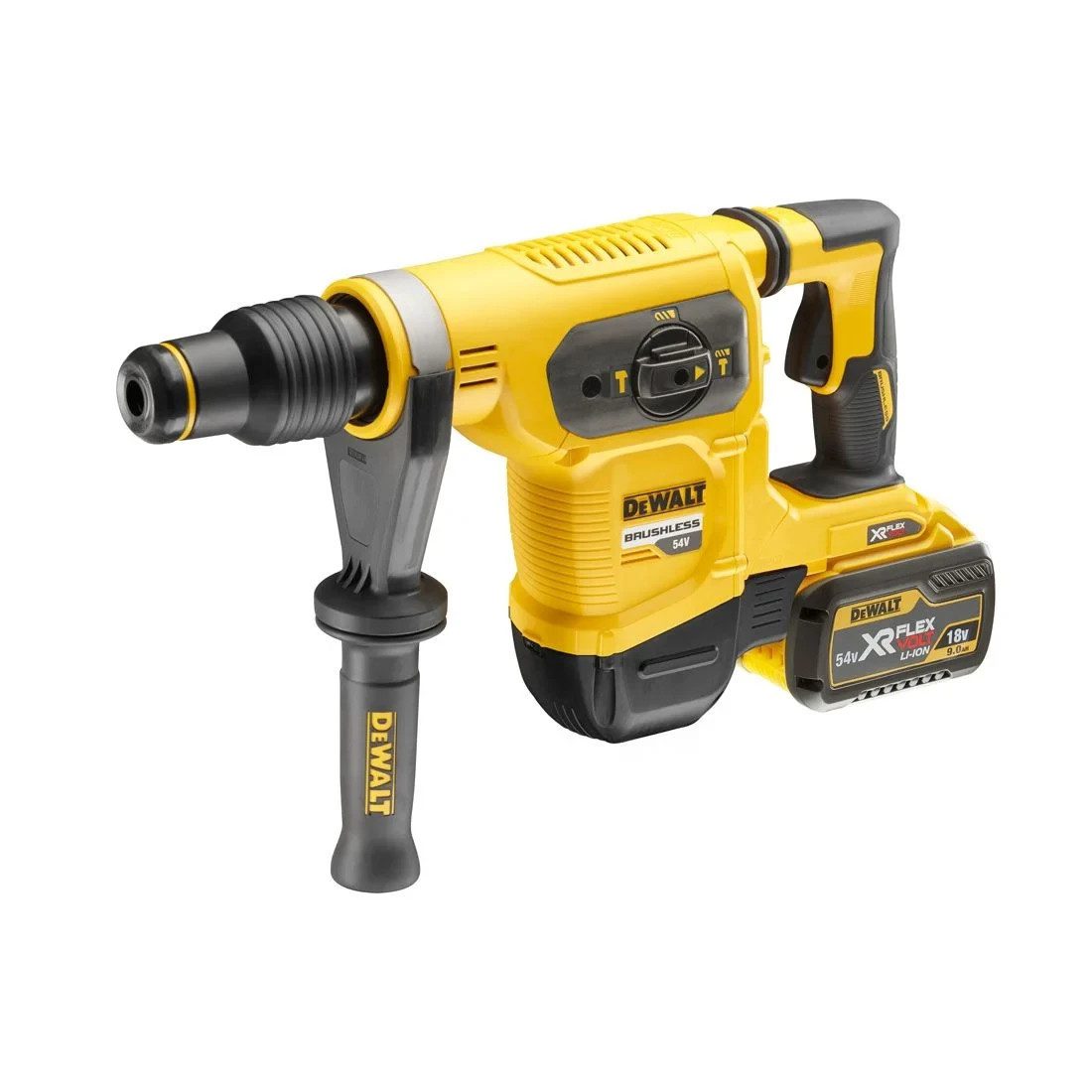 DeWalt DCH481X2-GB 54V XR FlexVolt Brushless SDS Hammer Drill Kit New - Image 2