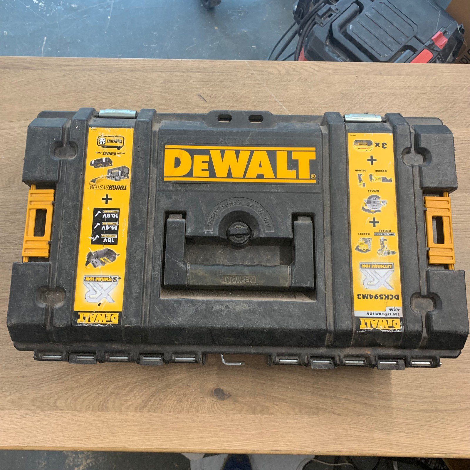DeWalt DCK594M3 ToughSystem Tool Storage Carry Case Empty Box Used - Image 1