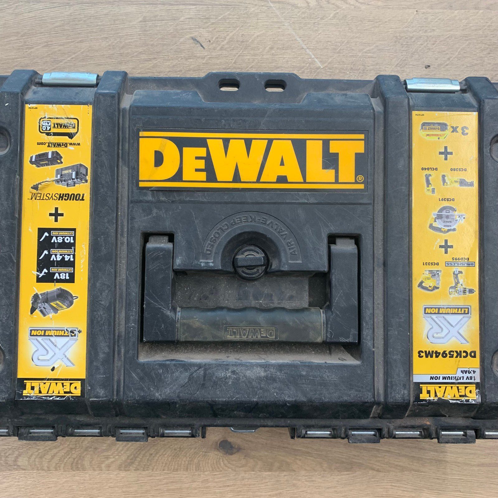 DeWalt DCK594M3 ToughSystem Tool Storage Carry Case Empty Box Used - Image 3