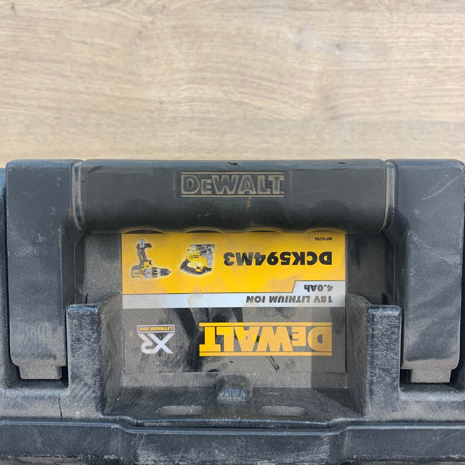 DeWalt DCK594M3 ToughSystem Tool Storage Carry Case Empty Box Used - Image 11