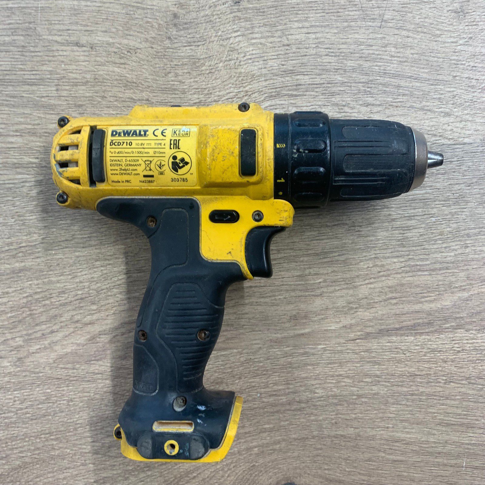DeWalt DCD710 10.8V 12V XR Li-Ion Cordless Drill Driver Body Only Used - Image 2