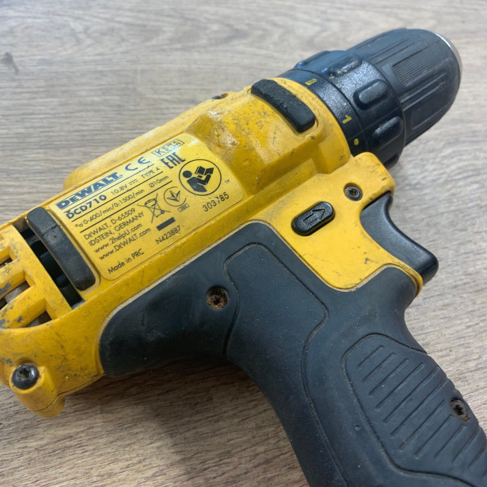 DeWalt DCD710 10.8V 12V XR Li-Ion Cordless Drill Driver Body Only Used - Image 8