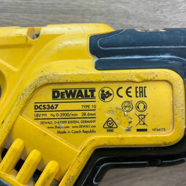 DeWalt DCS367 18V XR Brushless Reciprocating Saw Body Only Used Cordless