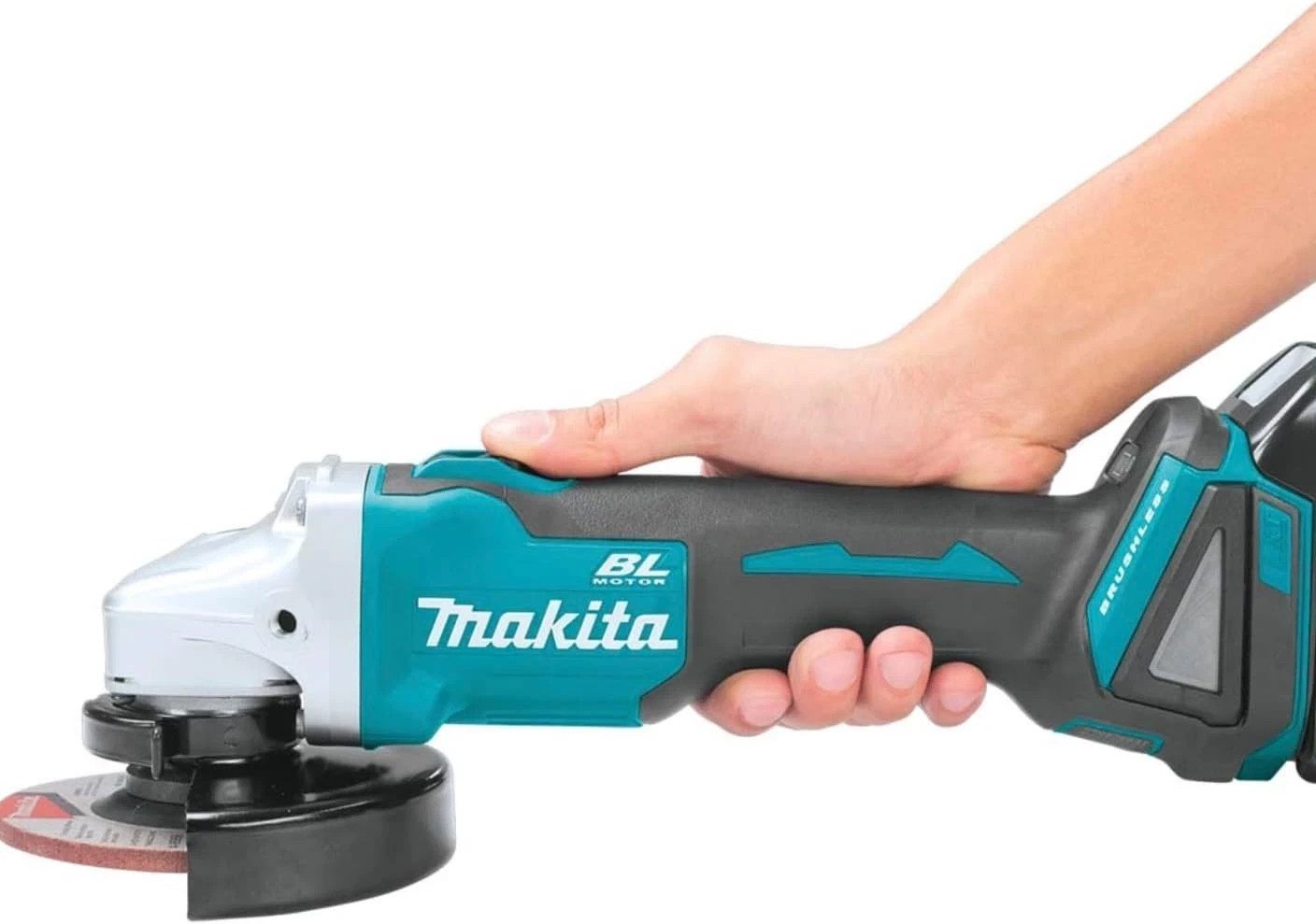Makita DGA513Z 18V LXT Brushless 125mm Cordless Angle Grinder Body Only New - Image 2