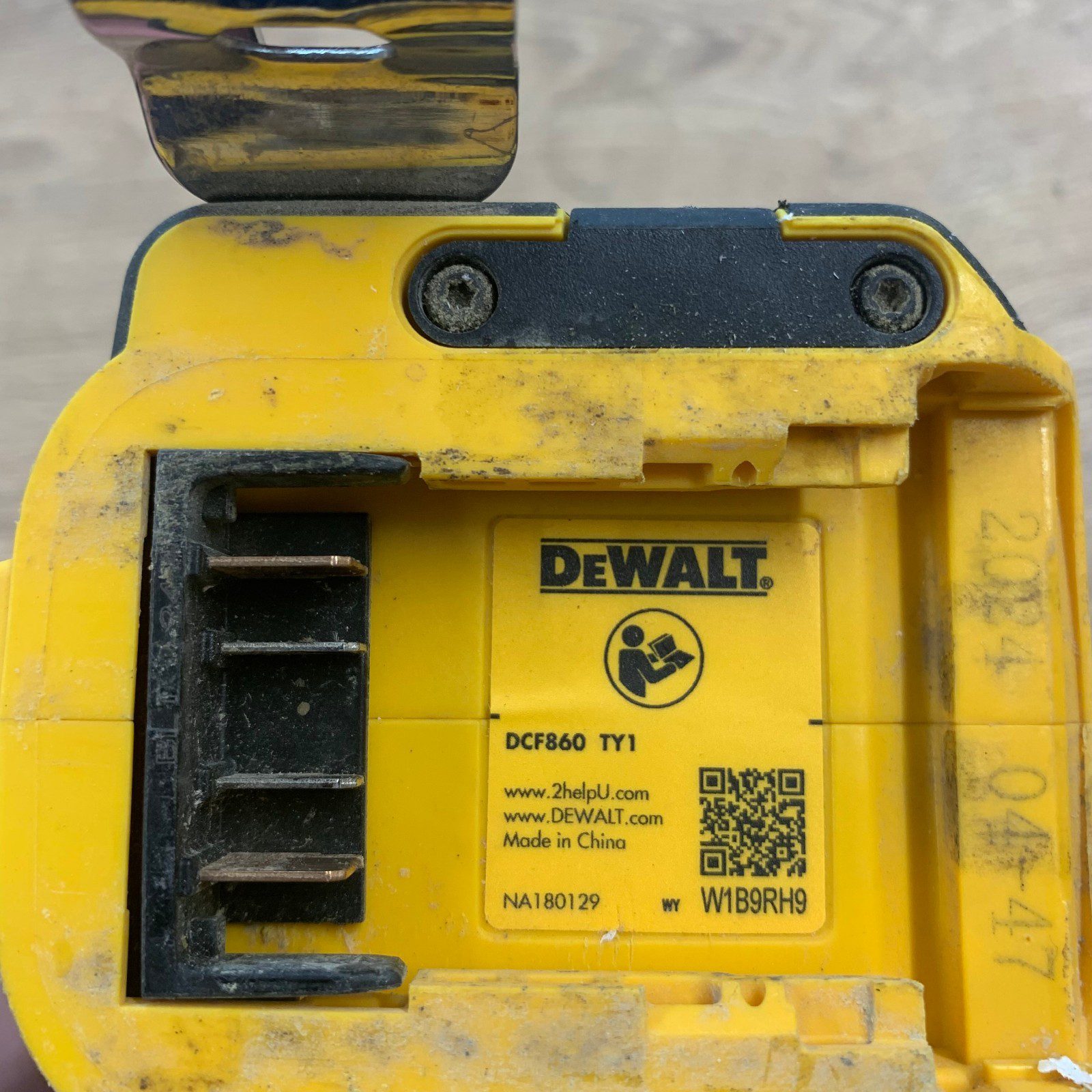 DeWalt DCF860 18V XR Brushless Impact Driver Body Only Used Cordless Tool - Image 6