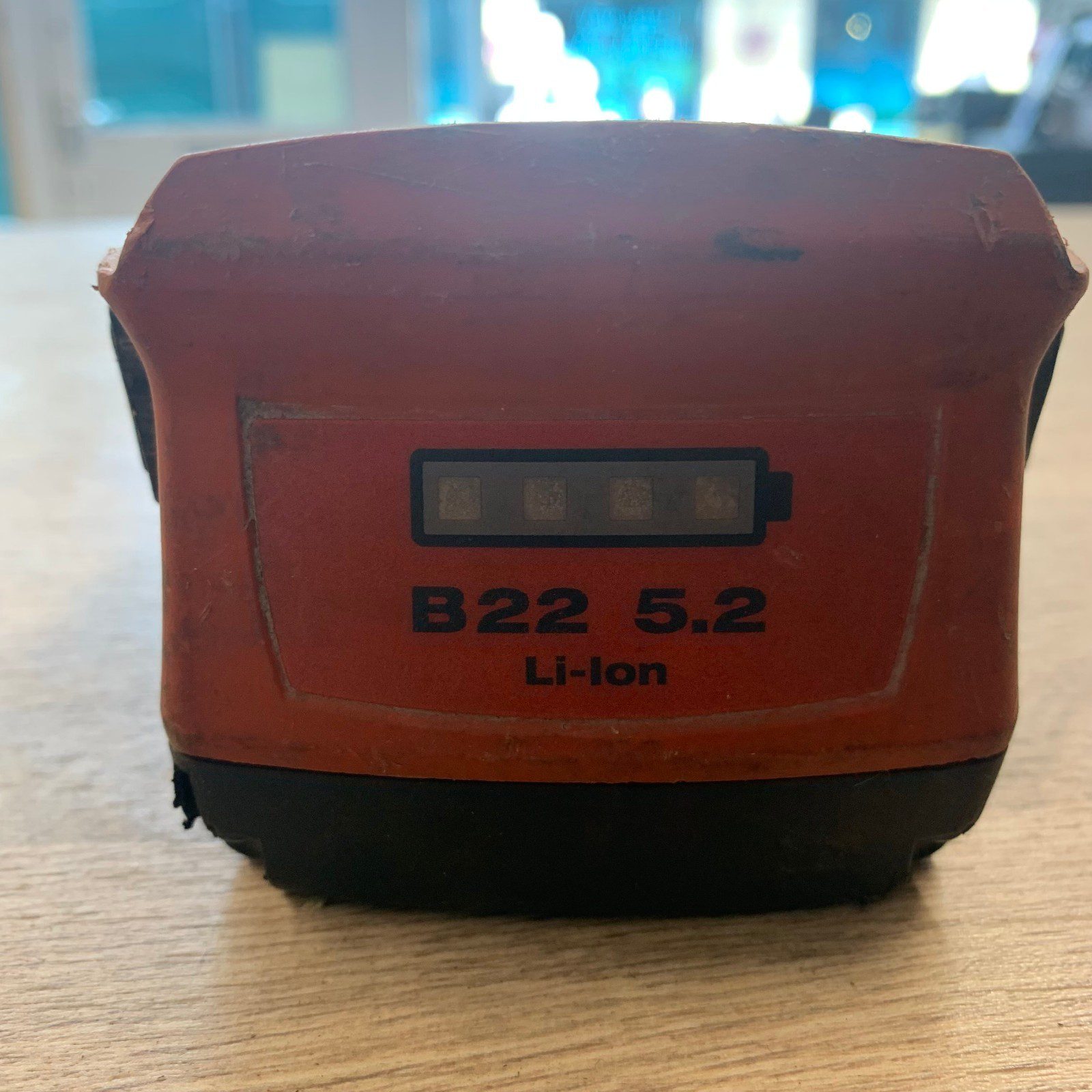 Hilti B22 5.2Ah Li-ion CPC Battery 21.6V 112Wh Used - Image 6