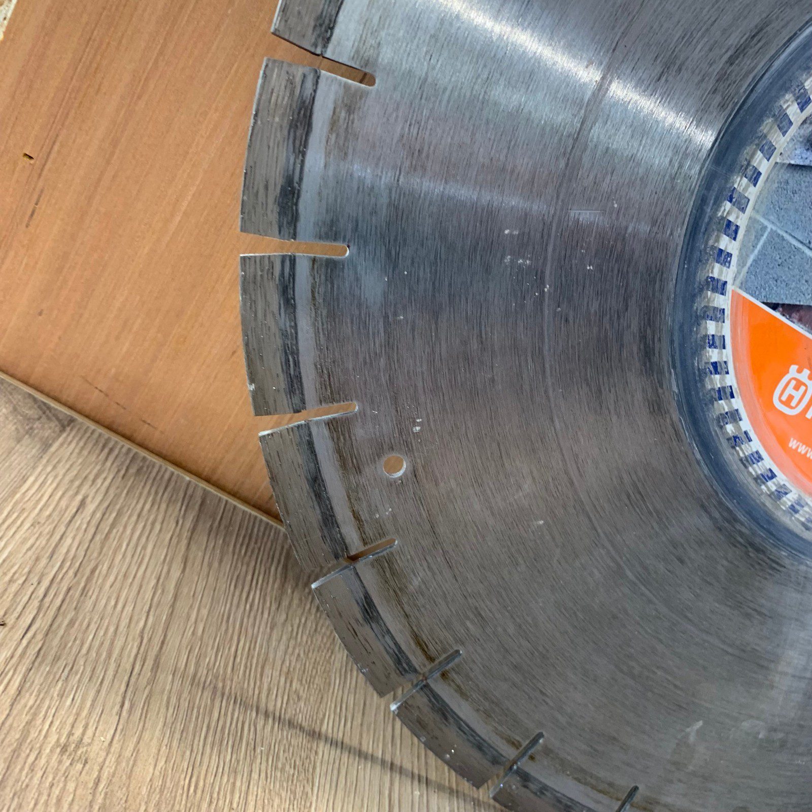 Husqvarna Elite-Cut GS50 Diamond Cutting Disc Blade 350mm Masonry Used - Image 7