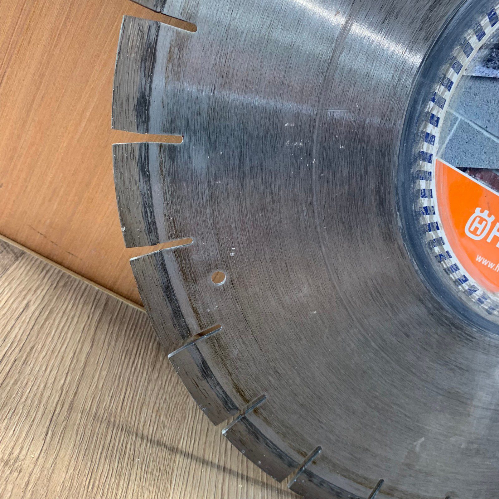 Husqvarna Elite-Cut GS50 Diamond Cutting Disc Blade 350mm Masonry Used - Image 8