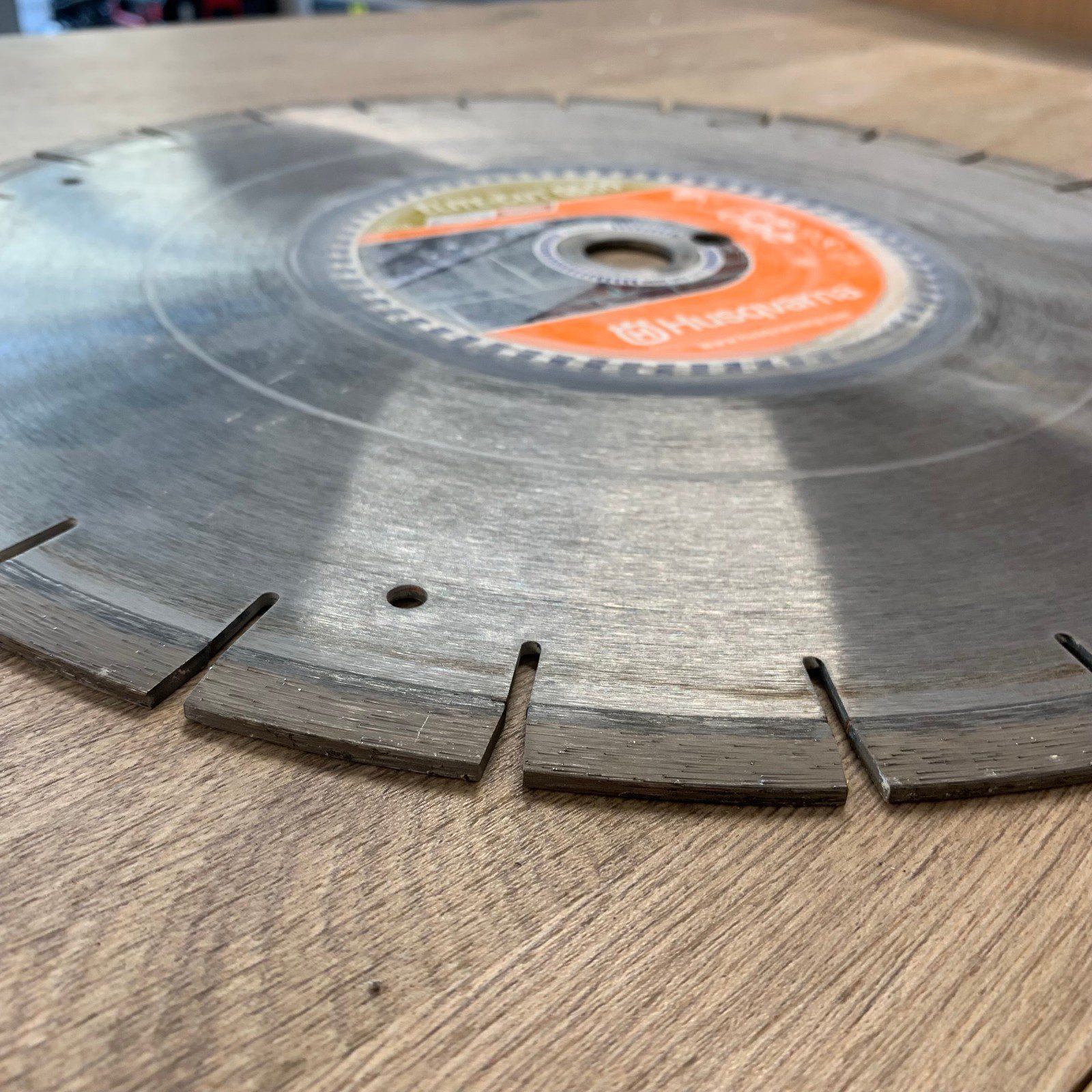 Husqvarna Elite-Cut GS50 Diamond Cutting Disc Blade 350mm Masonry Used - Image 14