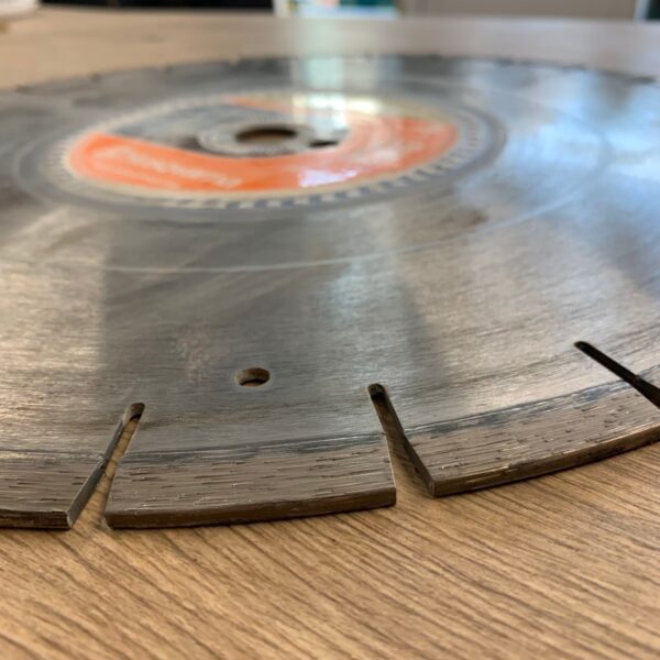 Husqvarna Elite-Cut GS50 Diamond Cutting Disc Blade 350mm Masonry Used