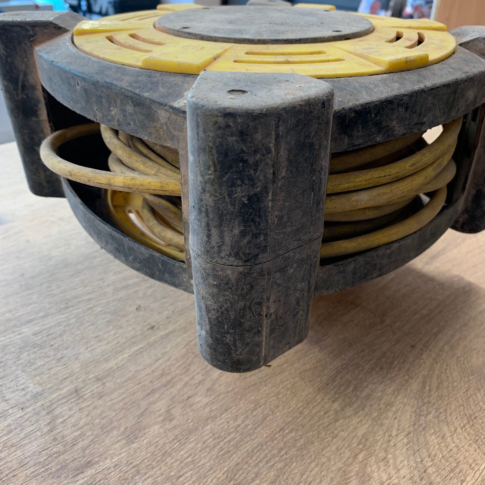 110V 16A Extension Cable Reel Twin Socket Site Power Lead Thermal Cut Out Used - Image 11